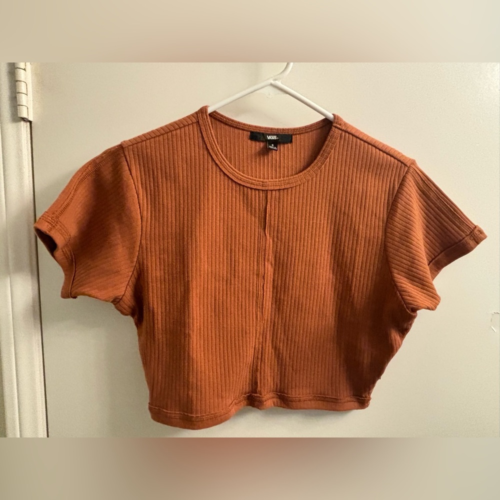 Vans Small Copper Crop Top